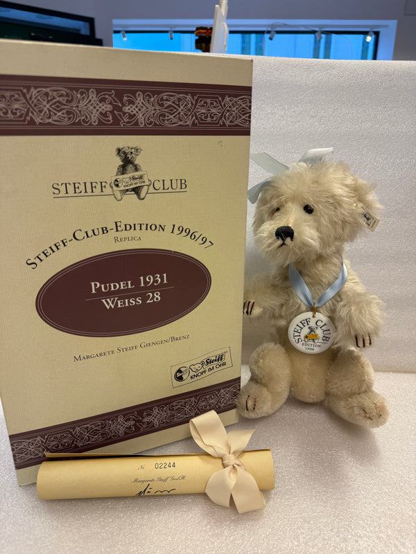 Steiff Pudel 1931