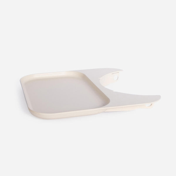 KAOS Klapp Tray aus recyceltem Plastik Ivory