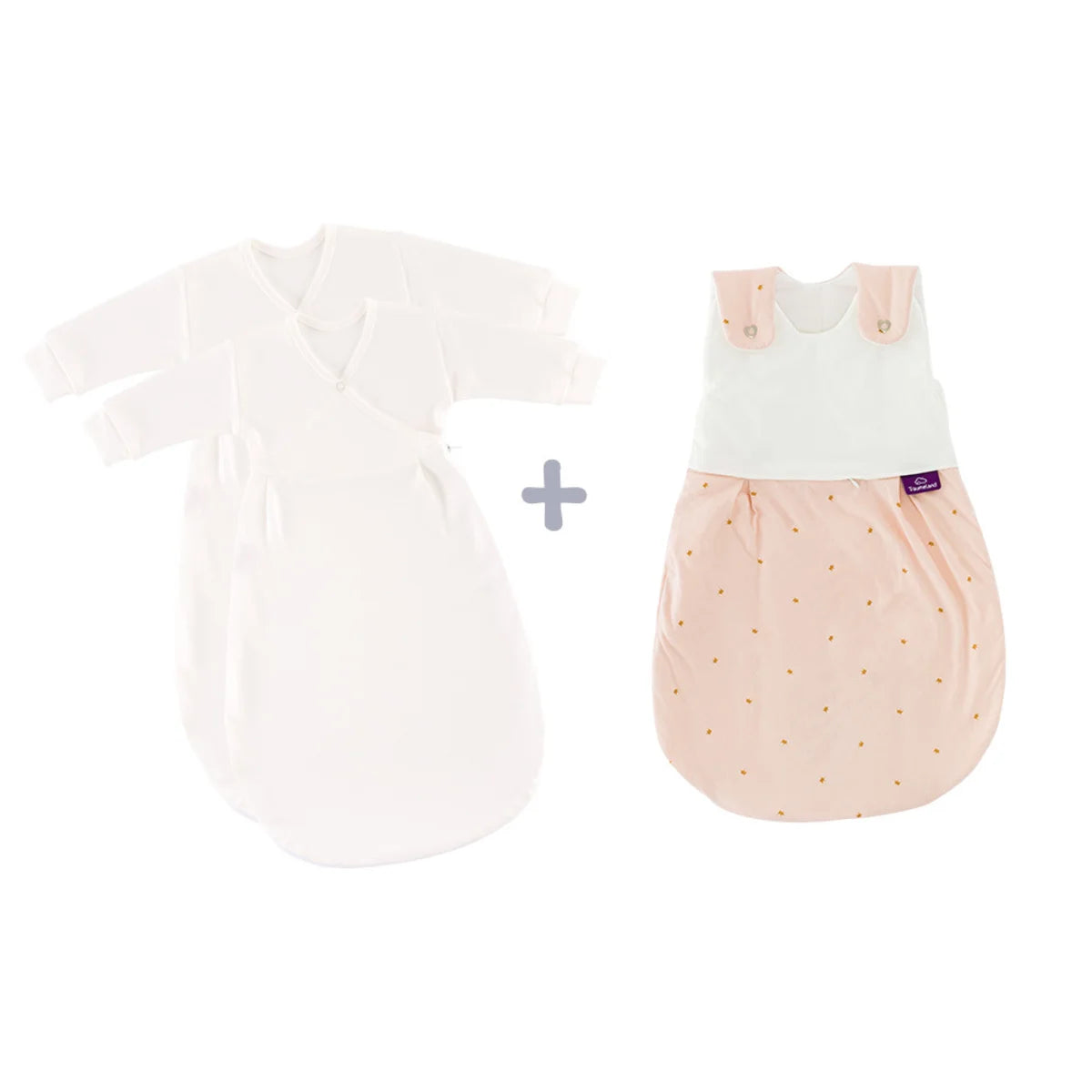 LIEBMICH Schlafsack Set Märchengold / Größe 68/74 – Baumgarten Kinderwagen