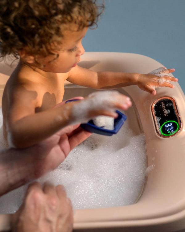 Maxi Cosi Indigo Plus Babybadewanne mit Neugeboreneneinsatz Sage Green