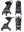 Metro 3 Kinderwagen Buggy Onyx Black