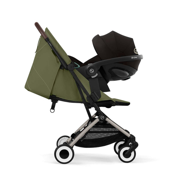 Cybex Orfeo Moss Green Gestell Taupe
