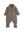 Overall aus Melangefleece Dunkelgrau / Größe 56