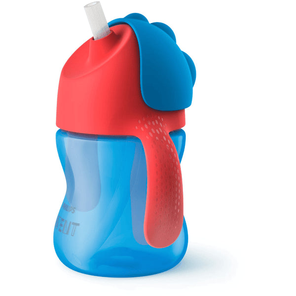 Philips Avent Strohhalmbecher Rot/Blau 9m+/200ml