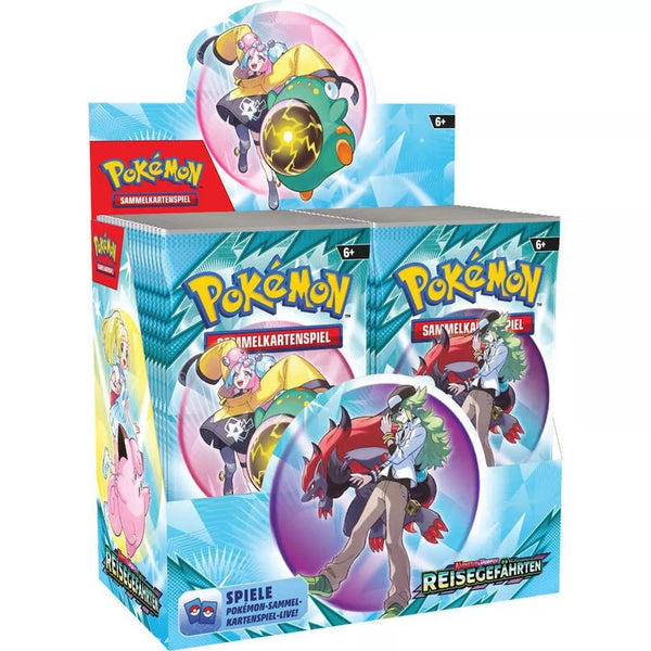 Karmesin & Purpur Reisegefährten - Pokemon TCG - Booster Display