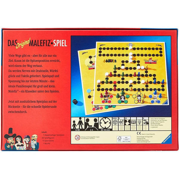 Ravensburger - Das Original Malefiz Spiel (2-4 Spieler)