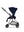 Cybex Mios Gestell (Matt Black) / Sitzbezug (Rebellious Luxury Denim Blue)