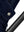 Cybex Mios Gestell (Matt Black) / Sitzbezug (Rebellious Luxury Denim Blue)