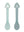 Trixie Silikon Löffel 2-pack - Herr Hai