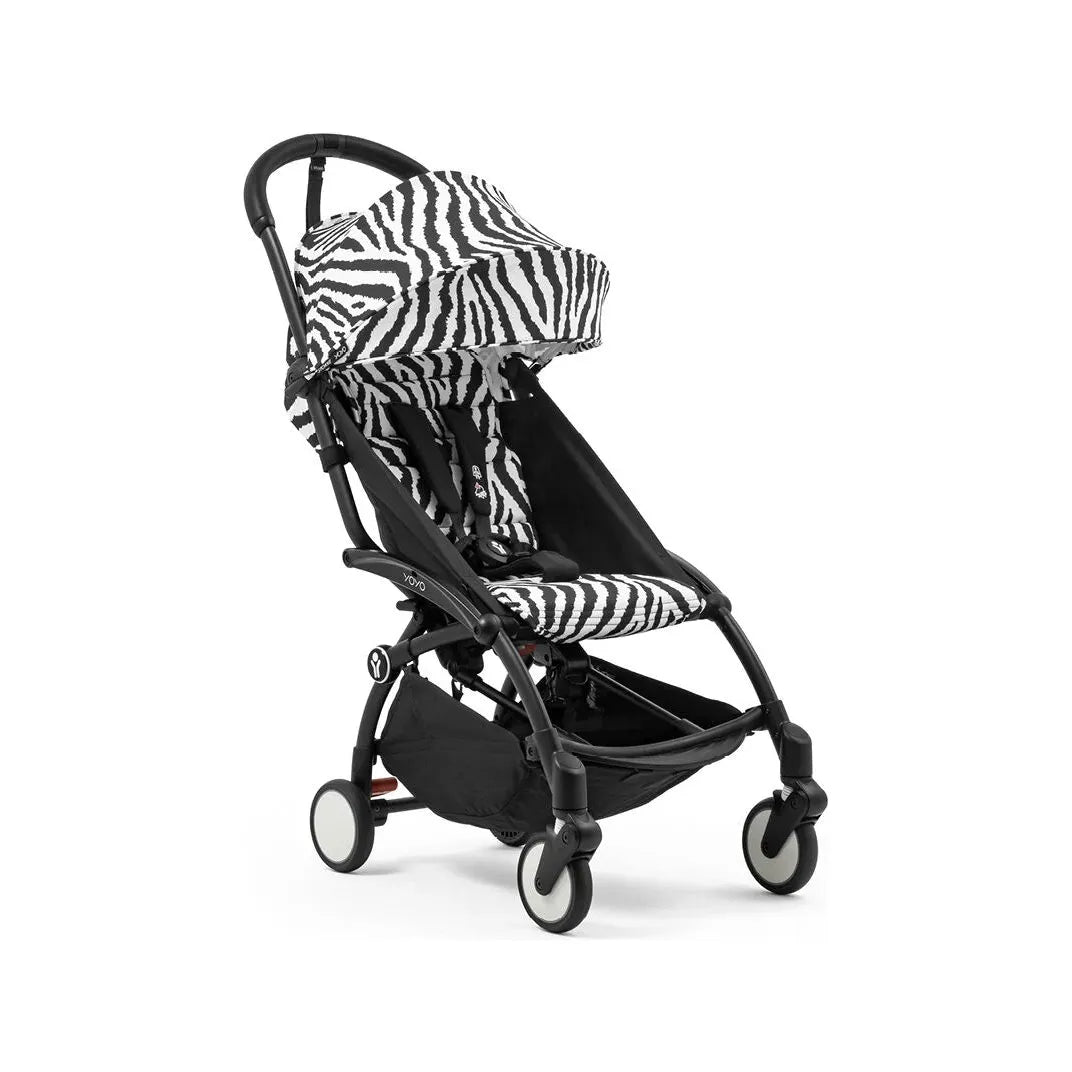 Stokke® YOYO³ Black / Zebra – Baumgarten Kinderwagen