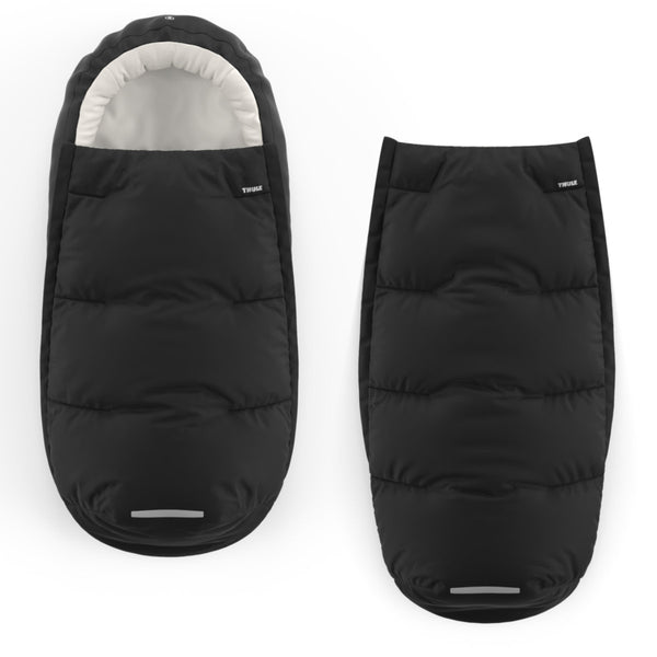 Thule Elements High Performance Fußsack M/L (für Kinderwagen & Fahrradanhänger) Black