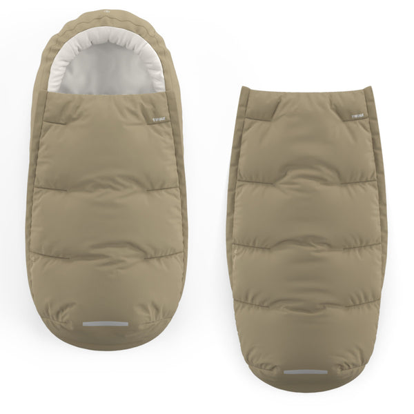Thule Elements High Performance Fußsack M/L (für Kinderwagen & Fahrradanhänger) Faded Khaki