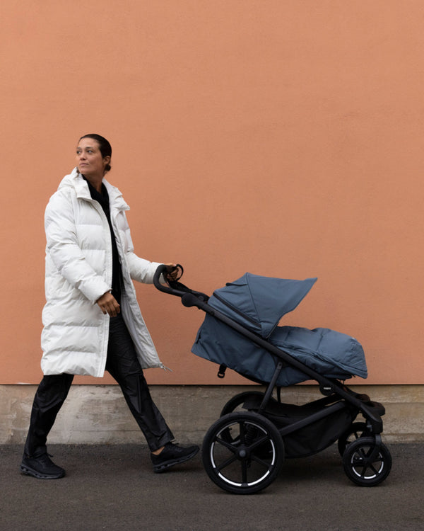 Thule Elements High Performance Fußsack M/L (für Kinderwagen & Fahrradanhänger) Faded Khaki