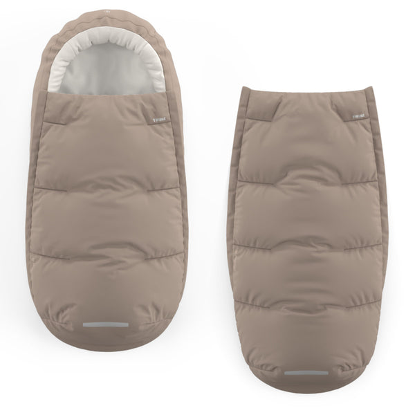 Thule Elements High Performance Fußsack M/L (für Kinderwagen & Fahrradanhänger) Tinted Taupe