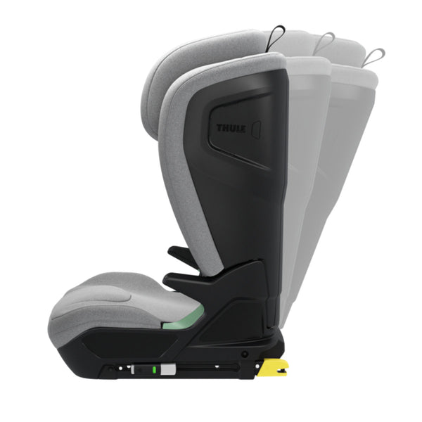 Thule Palm i-Size Mid Gray + Fußstütze (100cm - 150cm)