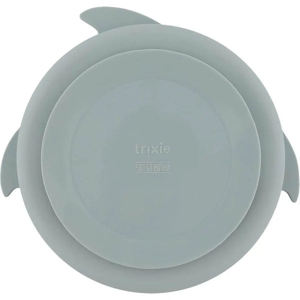 Trixie Silikonunterteilter Saugnapfteller - Herr Hai
