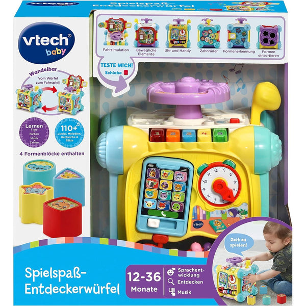 Vtech Baby Spielspaß-Entdeckerwürfel