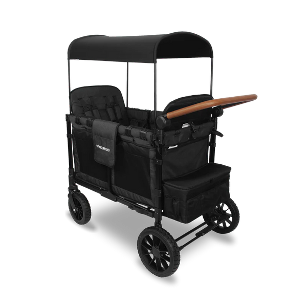 Wonderfold W4 Luxe Kinderwagen Black (4 Sitzer)