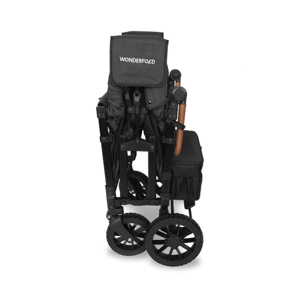 Wonderfold W4 Luxe Kinderwagen Black (4 Sitzer)