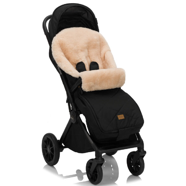 Fillikid Winterfußsack Vegan Comfort schwarz