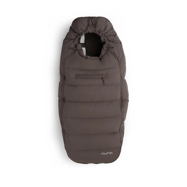 Nuna Winter-Zubehör aus Merinowolle (Fußsack & Handschuhe) Chestnut