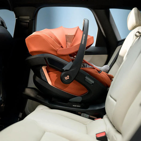Maxi Cosi Coral Slide Pro i-Size Babyschale Moon Graphite + Family Fix Slide Tech Pro