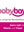 BabyBay Schlafsack Organic Cotton, Stern beere Sterne weiß, Größe 70