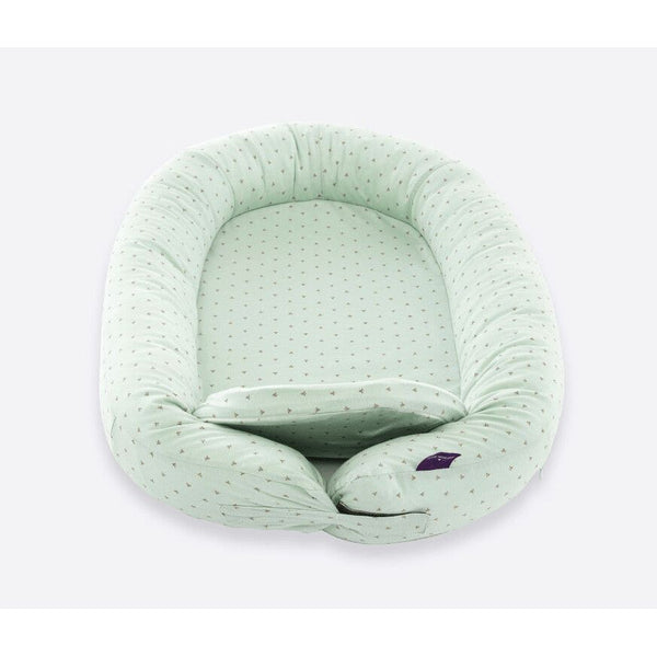 Babynest Twister Grün