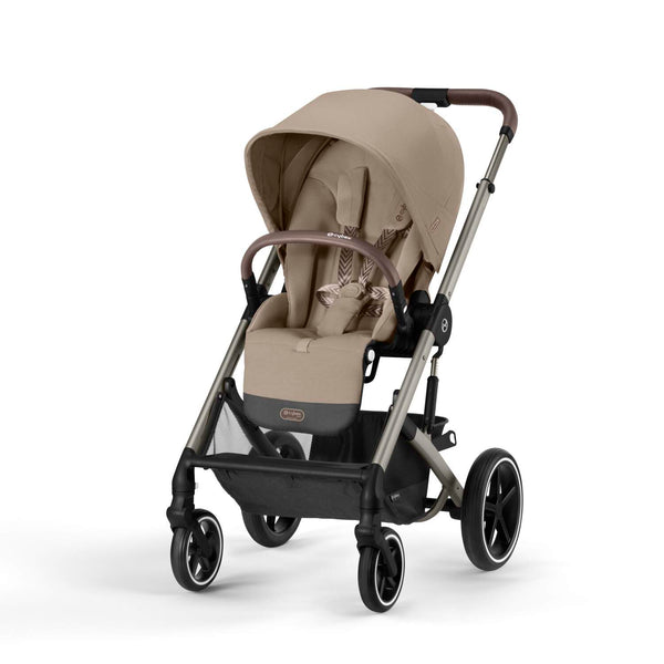 Cybex Balios S Lux Almond Beige (Gestell Taupe)