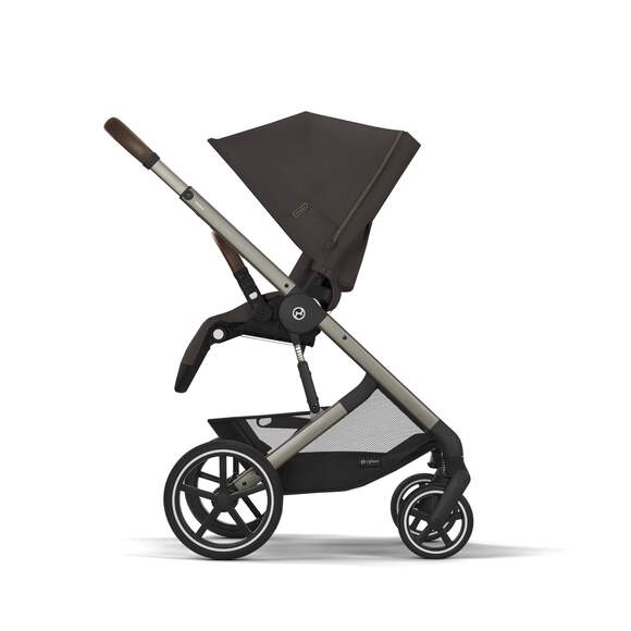 Cybex Balios S Lux Set Chocolate Brown (Gestell Taupe)