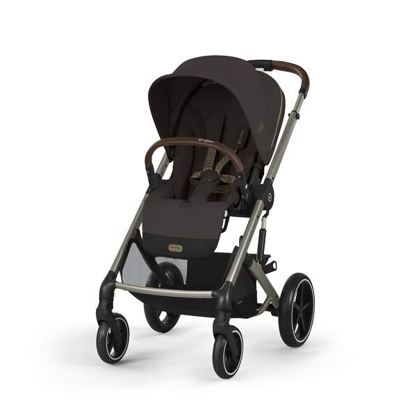 Cybex Balios S Lux Set Chocolate Brown (Gestell Taupe)