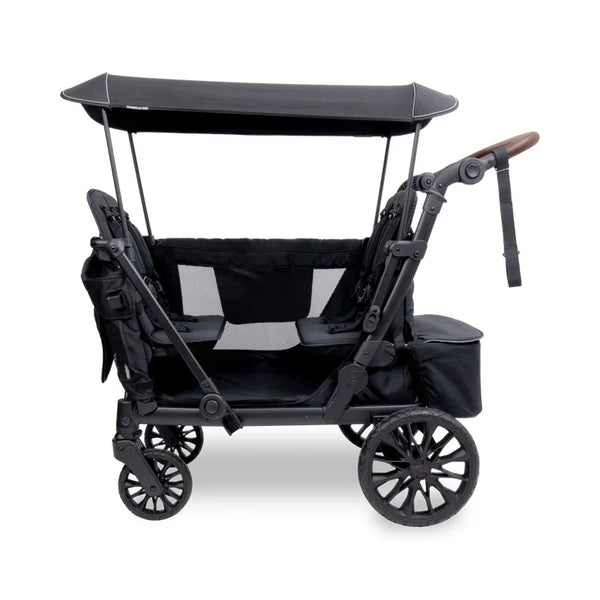 Wonderfold L4 Kinderwagen Black (4 Sitzer)
