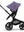 Bugaboo Fox 5 Gestell (Black) / Bezug (Black) / Dach (Astro Purple)