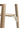 Bugaboo Giraffe Stuhl Naturales Holz/ Weiss All-in-Set
