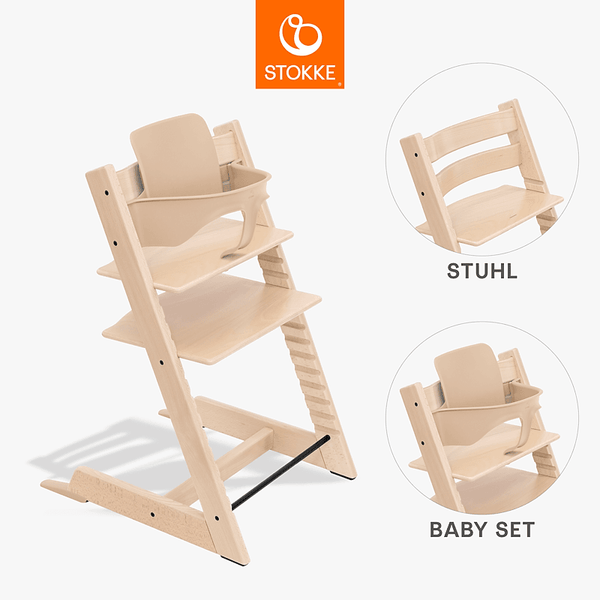 Stokke Tripp Trapp Natur + Baby Set