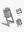Stokke Tripp Trapp Storm Grey + Baby Set