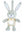 Chicco First Dreams Lullaby Stardust Nightlight Plush Bunny