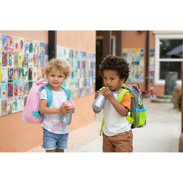 Kindergartenrucksack Waschbär Grau