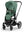 Cybex Priam Set Gestell (Chrome Black) /Stoff (Leaf Green)