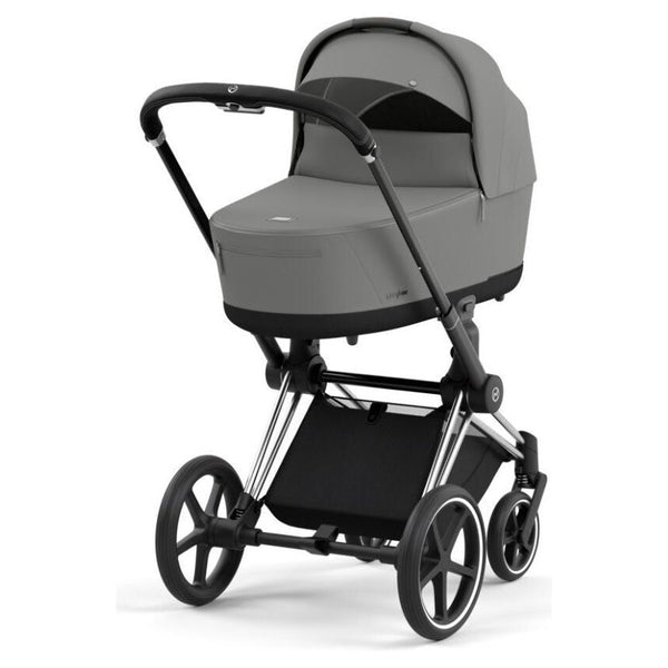 Cybex Priam Set Gestell (Chrome Black) /Stoff (Mirage Grey)