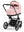 Cybex Priam Set Gestell (Chrome Black) /Stoff (Peach Pink)