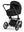 Cybex Priam Set Gestell (Chrome Black) /Stoff (Sepia Black)