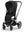 Cybex Priam Set Gestell (Chrome Black) /Stoff (Sepia Black)