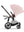 Cybex Priam Set Gestell (Chrome Black) /Stoff (Peach Pink)