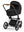 Cybex Priam Set Gestell (Chrome Brown) /Stoff (Sepia Black)