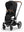 Cybex Priam Set Gestell (Chrome Brown) /Stoff (Sepia Black)