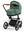 Cybex Priam Set Gestell (Chrome Brown) /Stoff (Leaf Green)