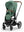 Cybex Priam Set Gestell (Chrome Brown) /Stoff (Leaf Green)