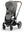 Cybex Priam Set Gestell (Chrome Brown) /Stoff (Mirage Grey)