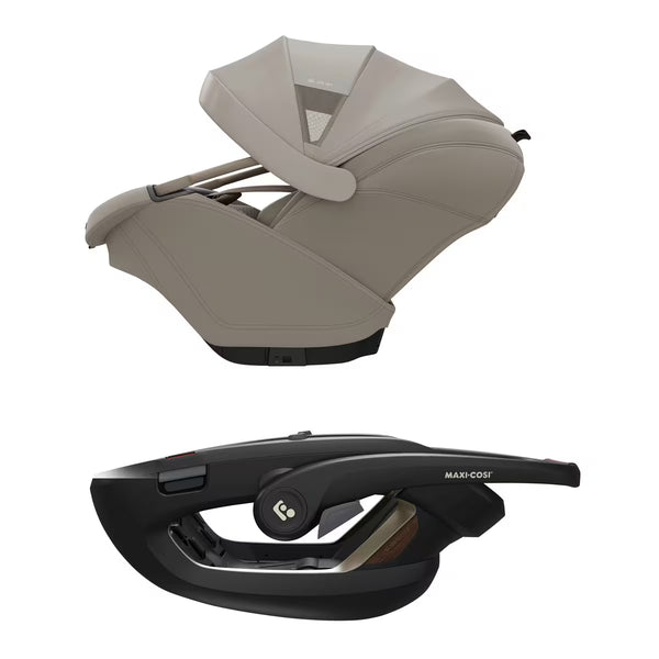 Maxi Cosi Coral Slide Pro i-Size Babyschale Sapphire Sand